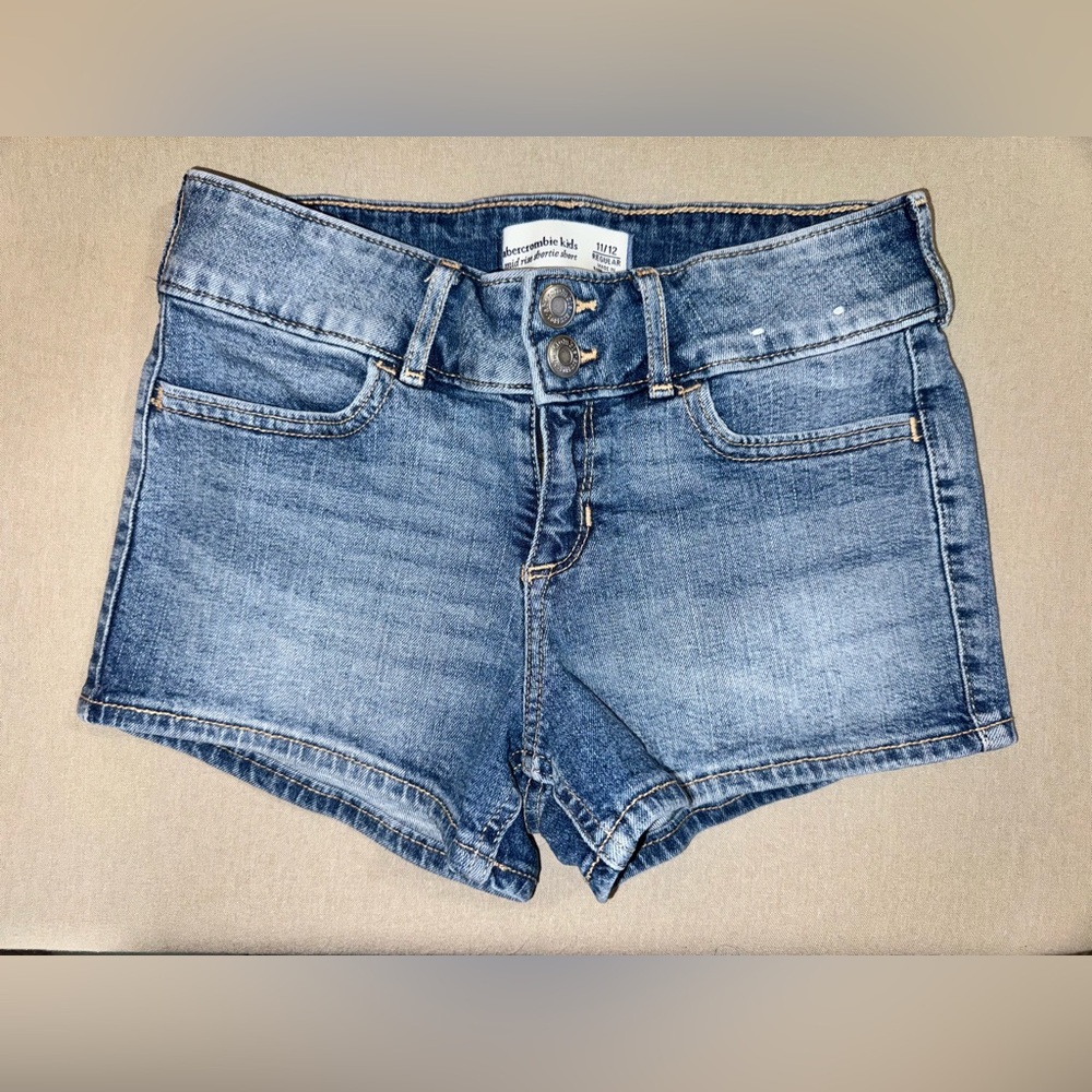 Abercrombie Kids Blue Denim Shorts